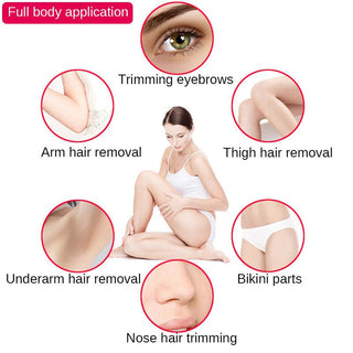 Women's  Five-in-One Private Hair Trimmer Shaver Electric Epilator