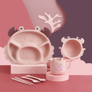 Crab Shape Cute Dine Set for Children