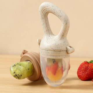 Silicone Baby Pacifier with Food Supplement Chamber
