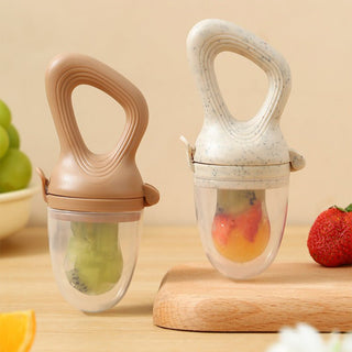 Silicone Baby Pacifier with Food Supplement Chamber