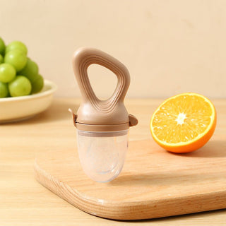 Silicone Baby Pacifier with Food Supplement Chamber