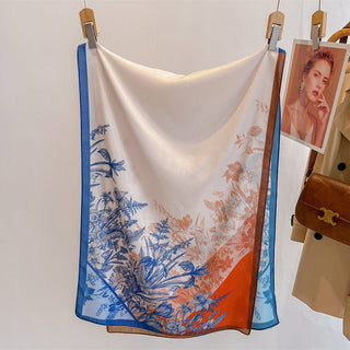 Colorful Both Side Floral Printed Premium Viscose Scarf