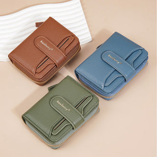 Baellerry Stylish Snap Multipurpose Wallet for Female