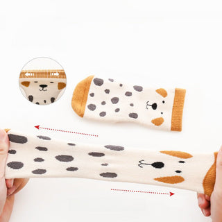 Non-Slippery All Seasons Cotton and Comfy Floor Socks for Newborn and Toddlers