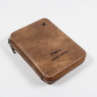 RFID Anti-Theft Brush Outbound Passport Holder for Travel