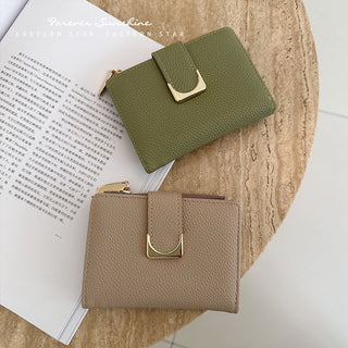 Pebbled Print PU Leather ladies Pouch Wallet