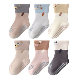 Children's All Season Non-Slippery Cute Cartoon Printed Floor Socks