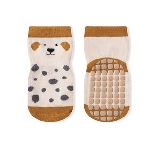 Non-Slippery All Seasons Cotton and Comfy Floor Socks for Newborn and Toddlers