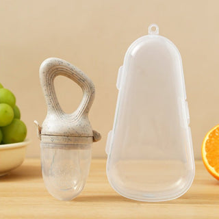 Silicone Baby Pacifier with Food Supplement Chamber