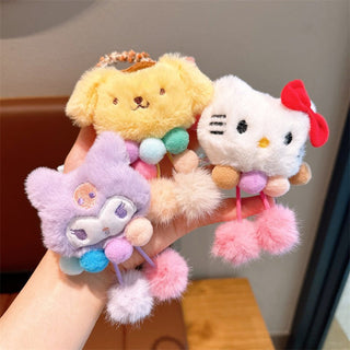 Kulomi Sanrio Wool Cute Cartoon Elastic Rubber Hairband