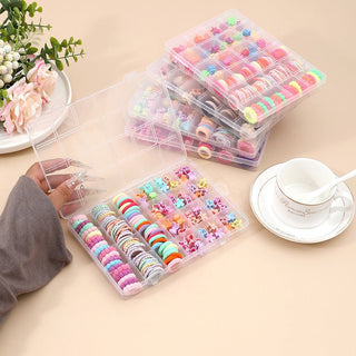 148 Pcs Cute Hair Accessories Combo Gift Box for Girls