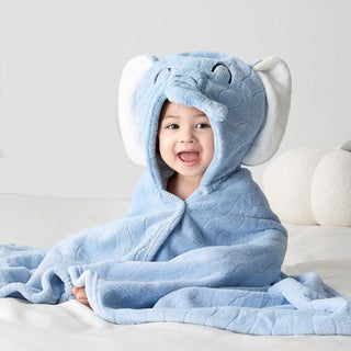 Quick Drying Cute Animal Shaped Children's Wrap Bath Towel