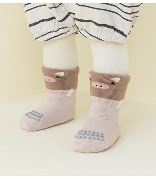 Children's All Season Non-Slippery Cute Cartoon Printed Floor Socks