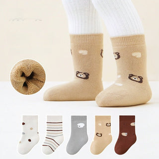 High Quality Thick Terry Boneless 1-5 Years Old Children's Socks