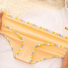 Solid Color Striped Design, Flexible Comfortable Panties