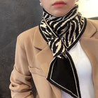 Japanese and Korean style Wool Knitted Scarf Muffler