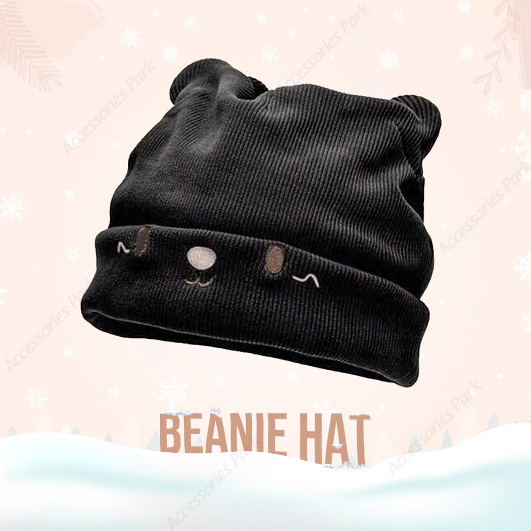 Women's Knitted Beanie hat for Winter