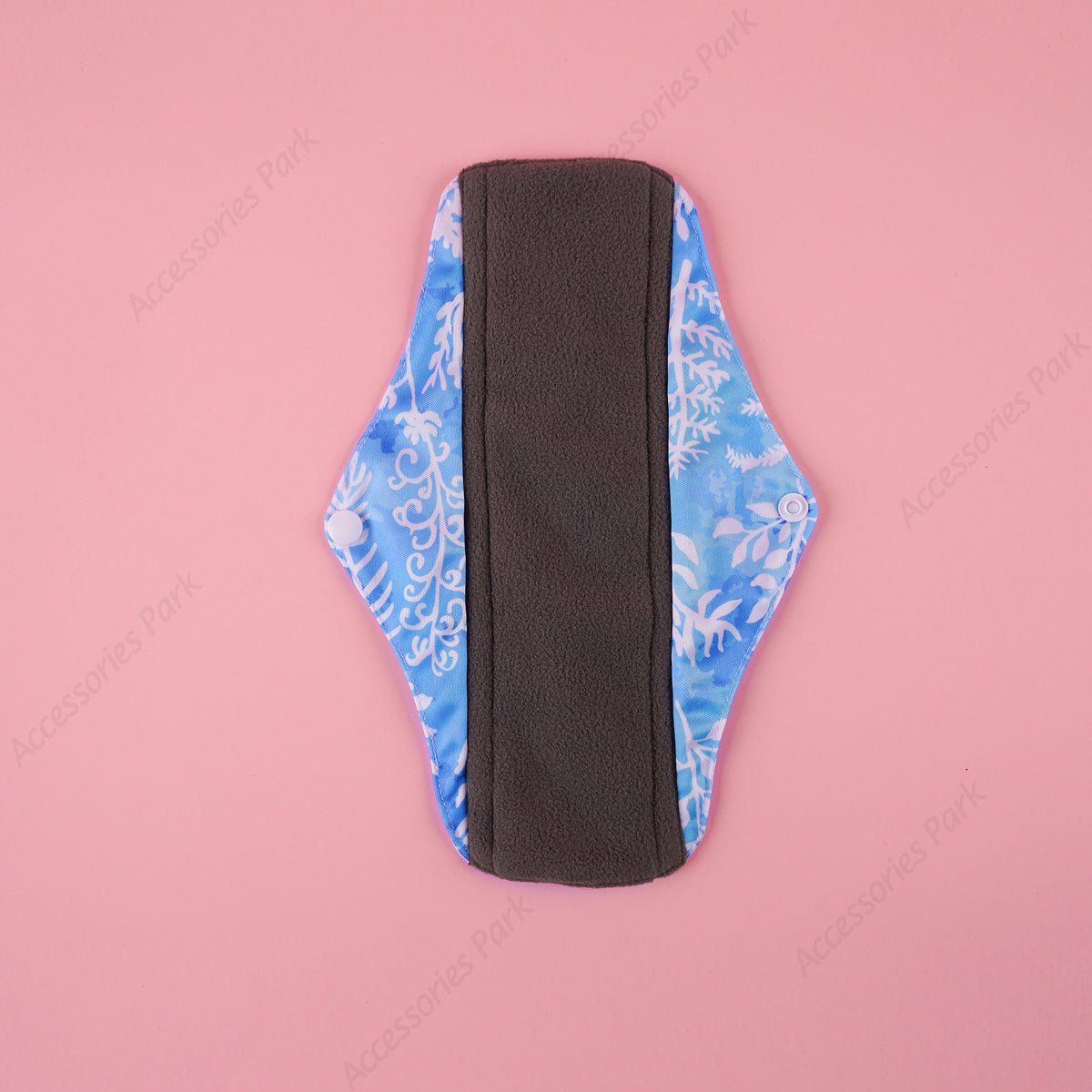 Backside picture of the reusable menstrual pad 