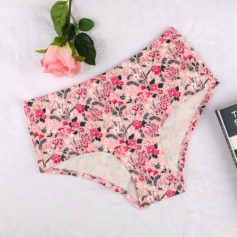 High-quality Women's Cotton Knitting, High-waist, Hip-Lifting Breathable Boxer Panties