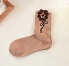 Three-dimensional Bear feather gauze socks