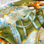 European Style Royal Design Satin Silk Scarf