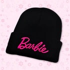 Embroidery Barbie Knitted Woolen Hats for Women