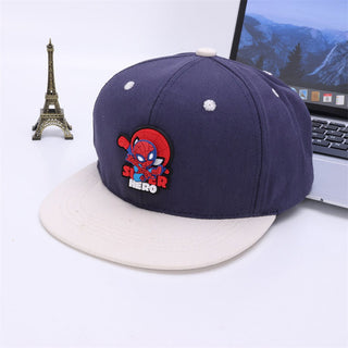 Spider-Man Flagged Hip Hop Snap Back Cap for Kids
