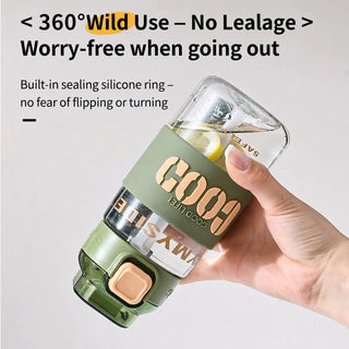 Duomeiduo Sports Children Straw Cup Heat Resistant PC Edition