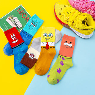 SpongeBob Character All Season Friendly Printed Socks