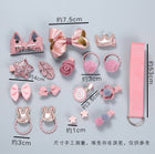 18 Pieces Set Korean Version Kids Hair Accessories Gift Box