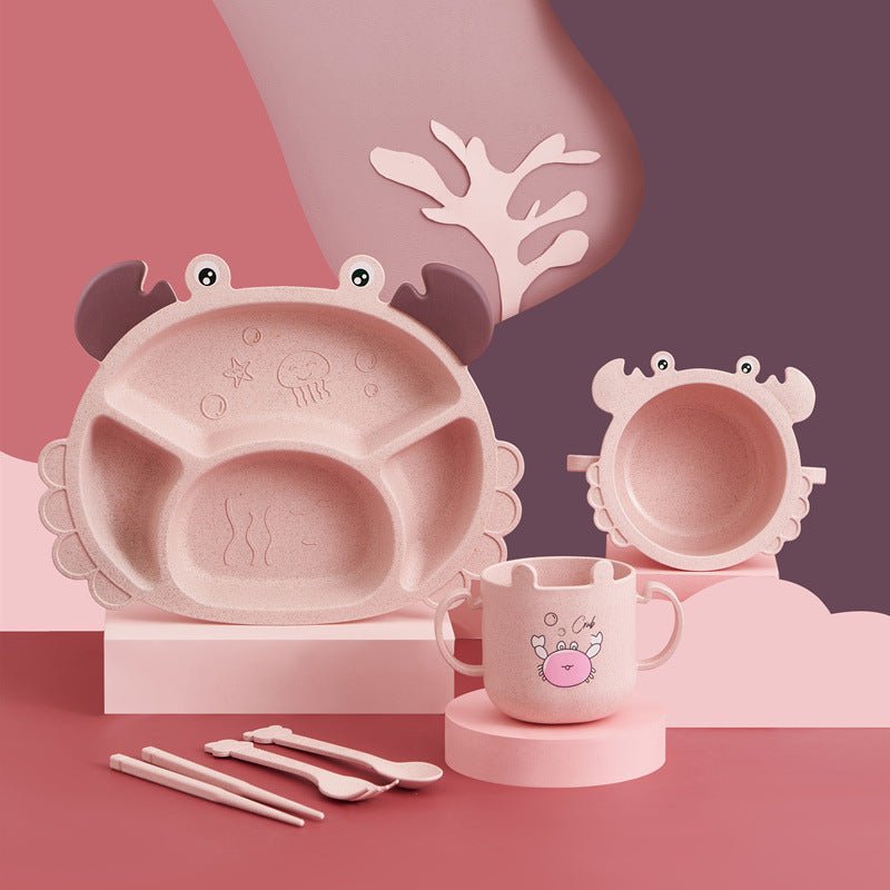 Crab Shape Cute Dine Set for Children