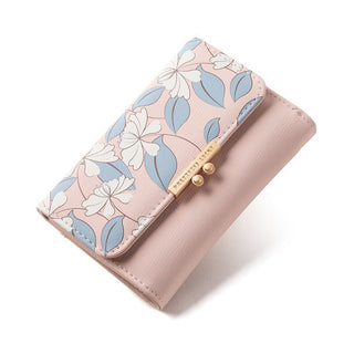 Korean Version Luxury Floral Design Women's Coin Purse Wallet