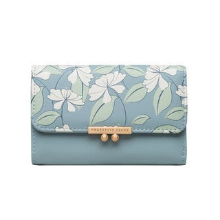 Korean Version Luxury Floral Design Women's Coin Purse Wallet