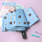 Automatic folding sun protecting large umbrella