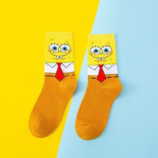 SpongeBob Character All Season Friendly Printed Socks