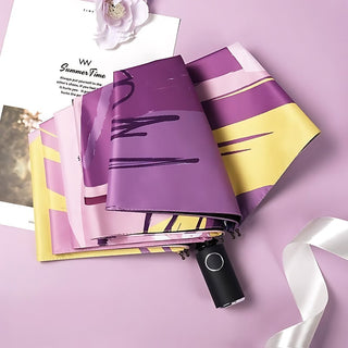 Automatic all season colorful printed umbrella