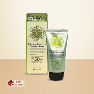 3W Clinic Intensive Green Tea Sun Block Cream