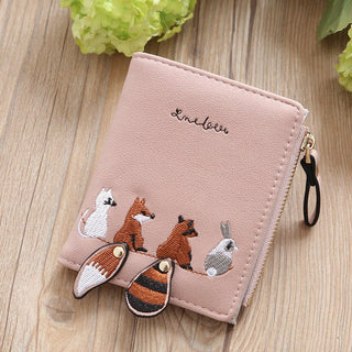 Korean version Cute folding Trendy Coin Purse Wallet