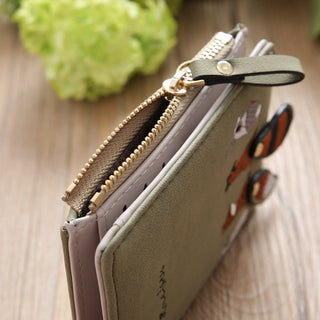 Korean version Cute folding Trendy Coin Purse Wallet