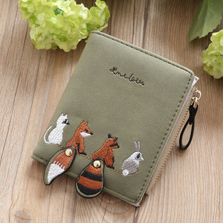 Korean version Cute folding Trendy Coin Purse Wallet