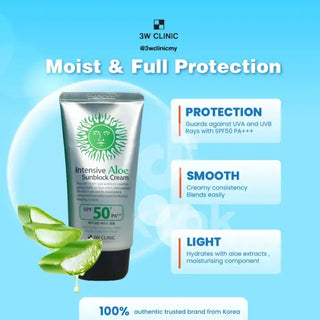 3W Clinic Intensive Aloe UV Sun Block