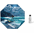 Starry Night Printed Automatic All Season Umbrella
