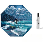 Starry Night Printed Automatic All Season Umbrella