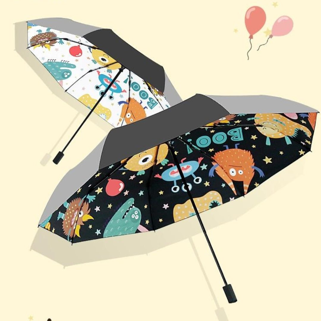 Full automatic, small, compact dual use umbrella