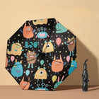 Full automatic, small, compact dual use umbrella