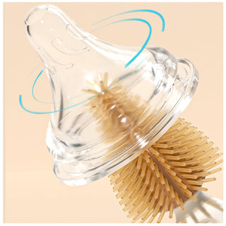 Multi-functional Portable Silicone Baby Feeding Bottle Brush Set