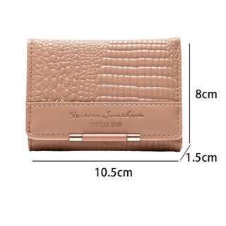 Korean Version PU Leather Women's Coin Purse Wallet