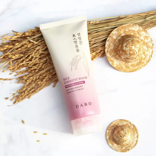Dabo Whitening & Shining Rice Ferment Foam Face Wash