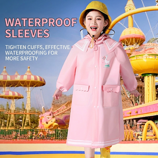Full-body rain protection for school bags and bicycles