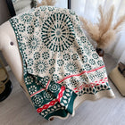 Geometry Pattern Colorful Women's Winter Shawl Scarf